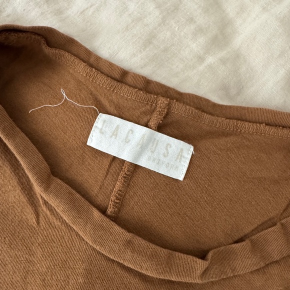 Lacausa Terracotta Tshirt - Picture 6 of 7